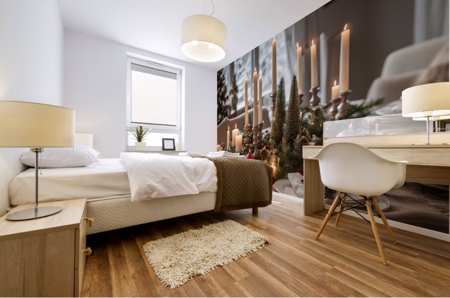 Winter Wonderland & Christmas Celebration 25 Mural print