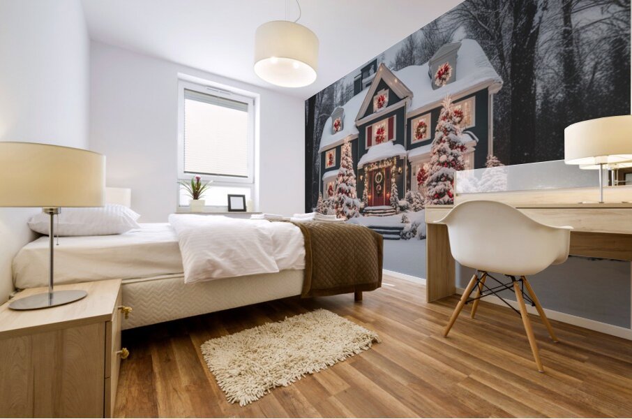 Winter Wonderland & Christmas Celebration 40 Mural print