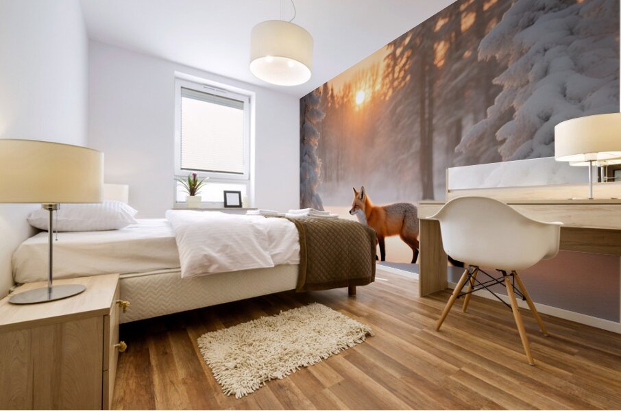 Winter Wonderland & Christmas Celebration 45 Mural print