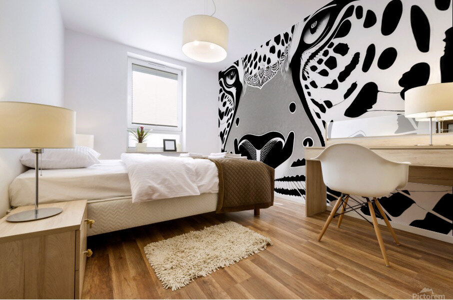 Cat Eyes 1 Mural print