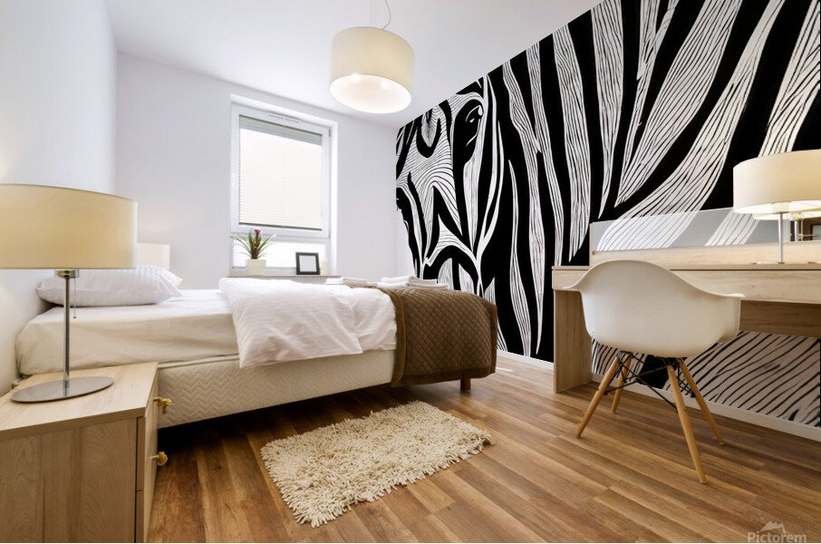 Wilbur - Tennessee Walker Horse Mural print