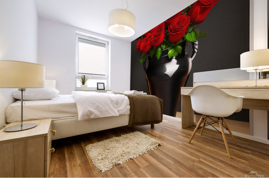 Vase of Love Mural print