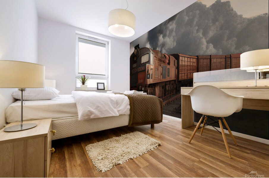 Engine 1809 - The Gretna Junction Tribute * Limited Run* Mural print