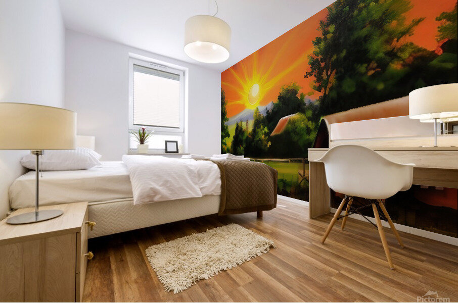 Countryside  Mural print