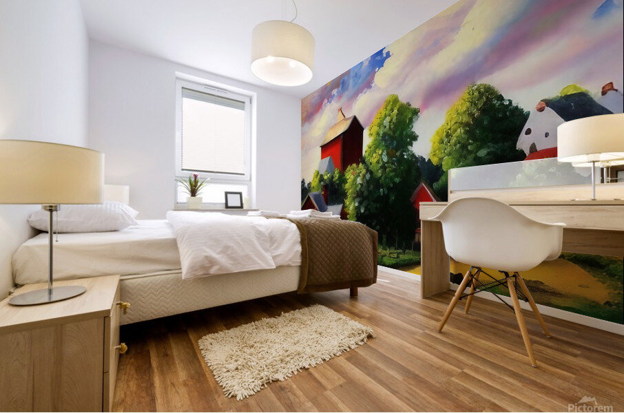 The Homestead. Mural print