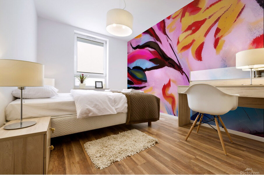 Splash. Abstract. Mural print