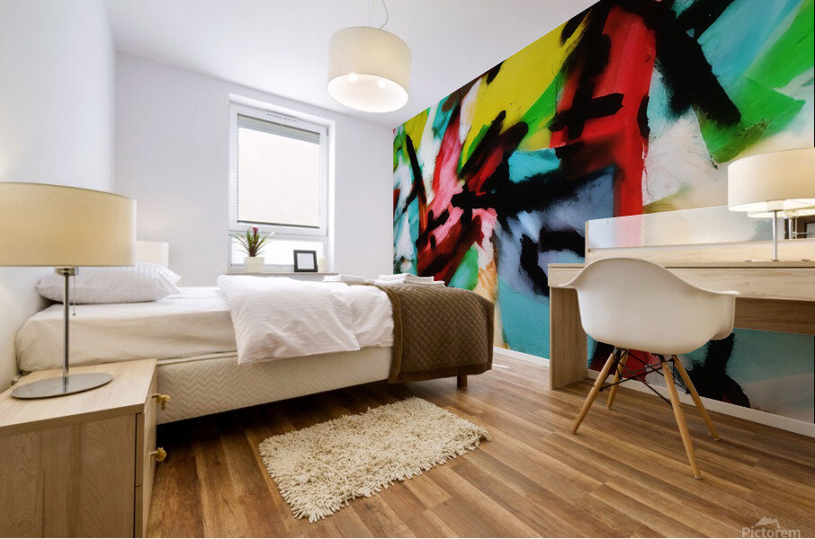 Nature Walk. Abstract. Mural print