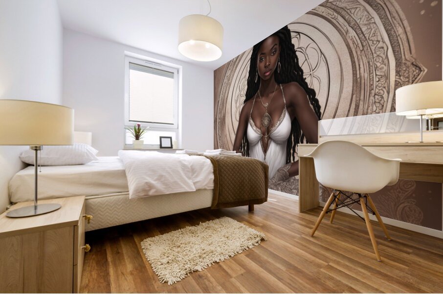 Melanin Magic  1 Mural print