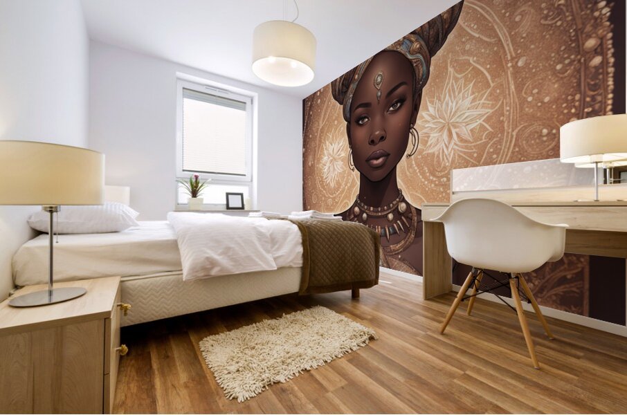 Melanin Magic  7 Mural print