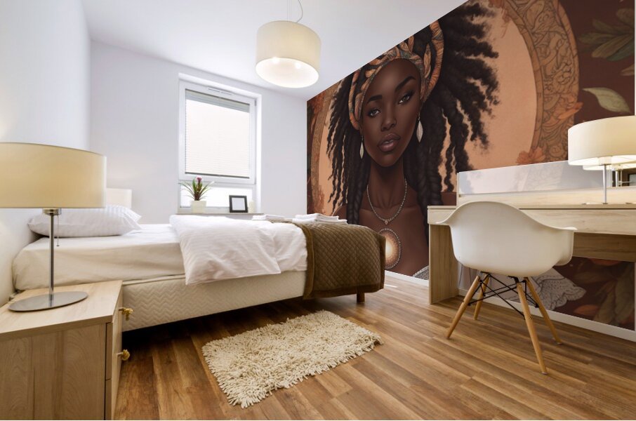 Melanin Magic  8 Mural print