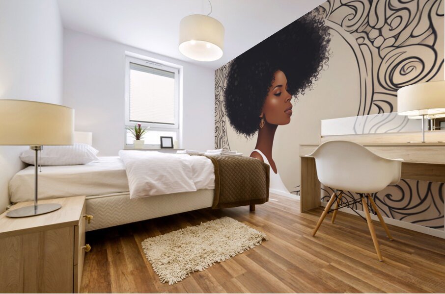 Melanin Magic  3 Mural print