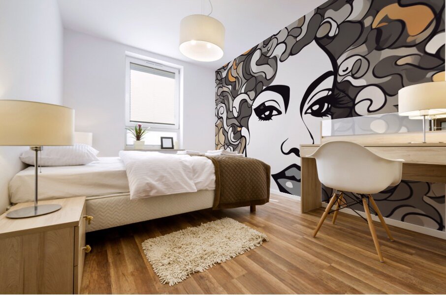 Melanin Magic  9 Mural print