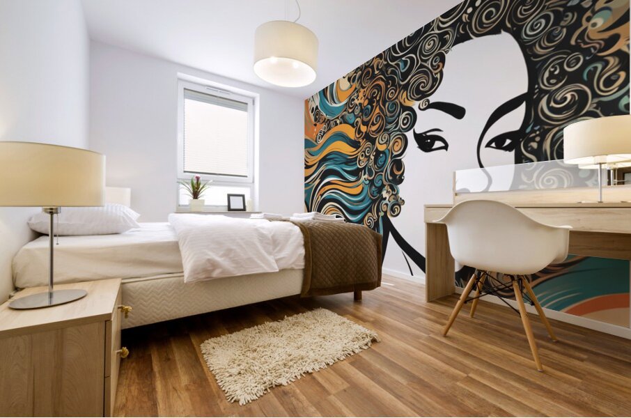 Melanin Magic  23 Mural print