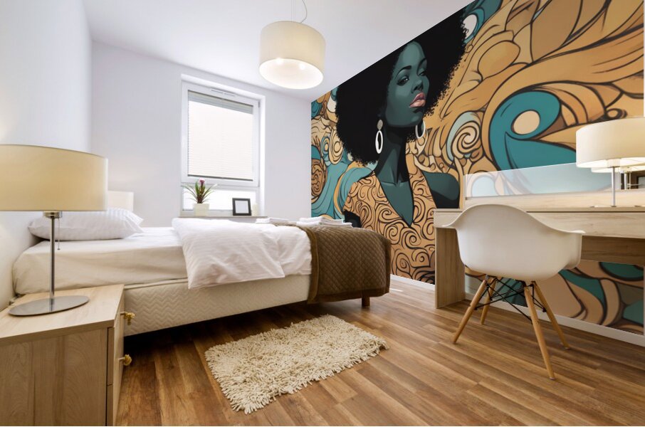 Melanin Magic  29 Mural print