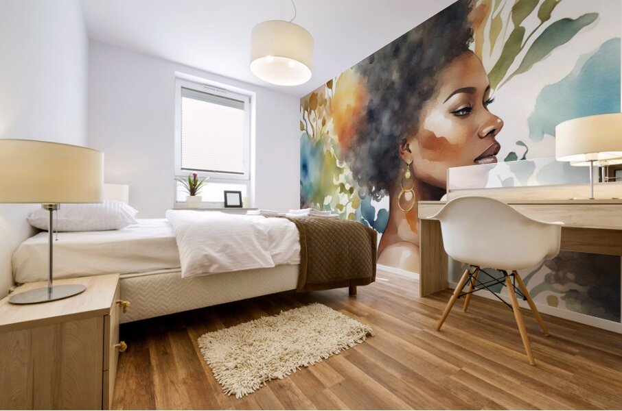 Melanin Magic  32 Mural print