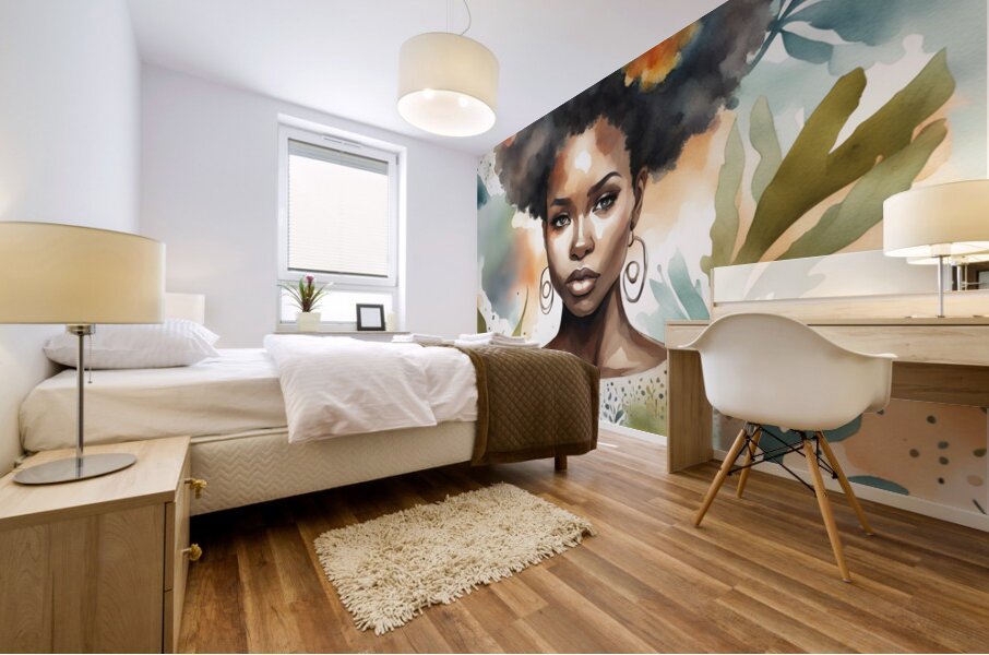 Melanin Magic  36 Mural print