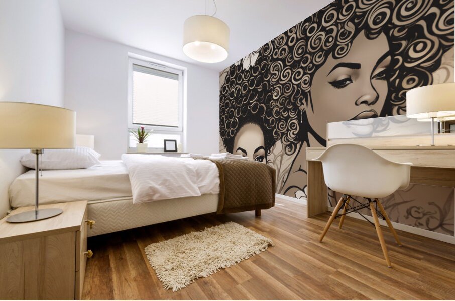 Melanin Magic  41 Mural print