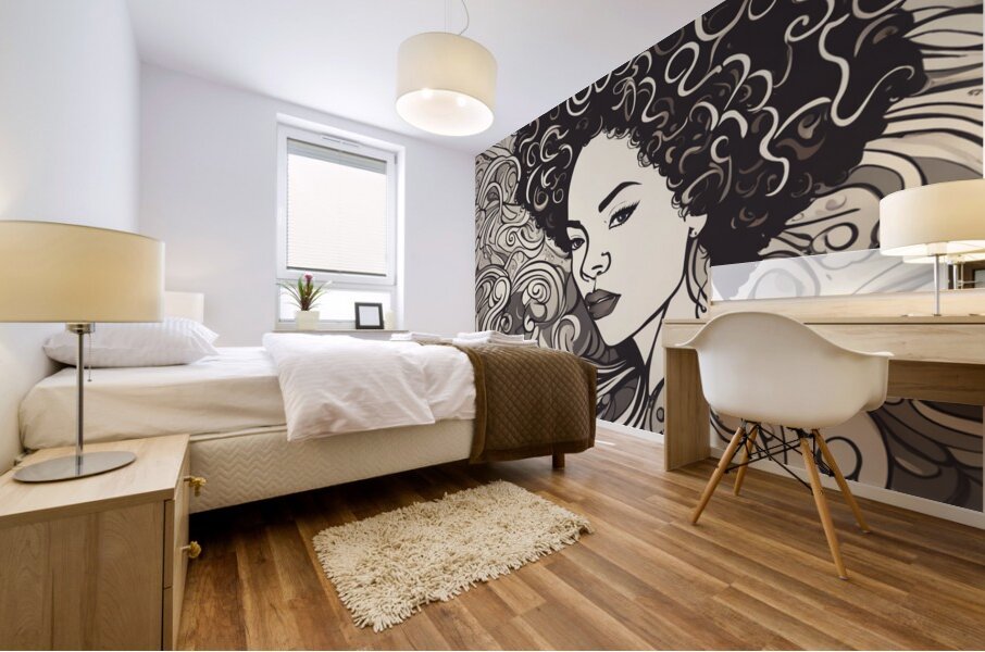Melanin Magic  48 Mural print