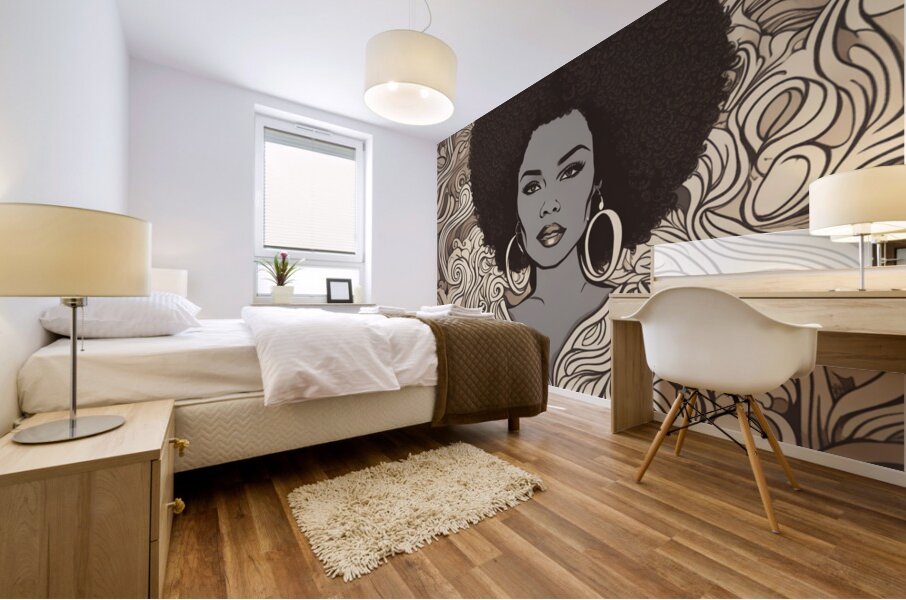 Melanin Magic  49 Mural print