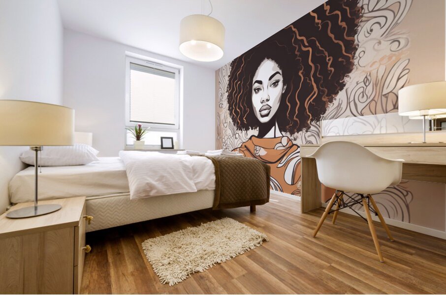 Melanin Magic  56 Mural print