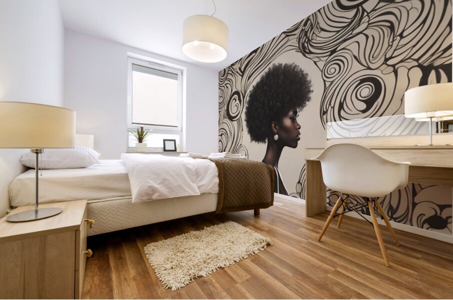 Melanin Magic  60 Mural print