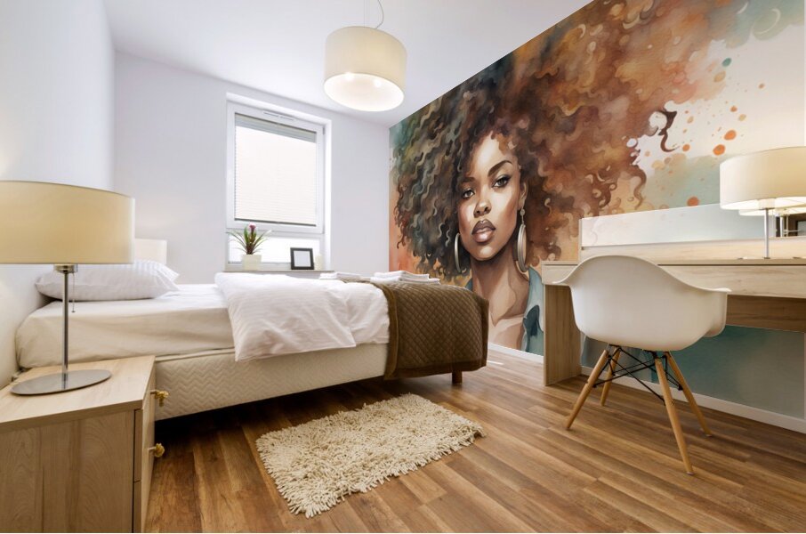 Melanin Magic  61 Mural print