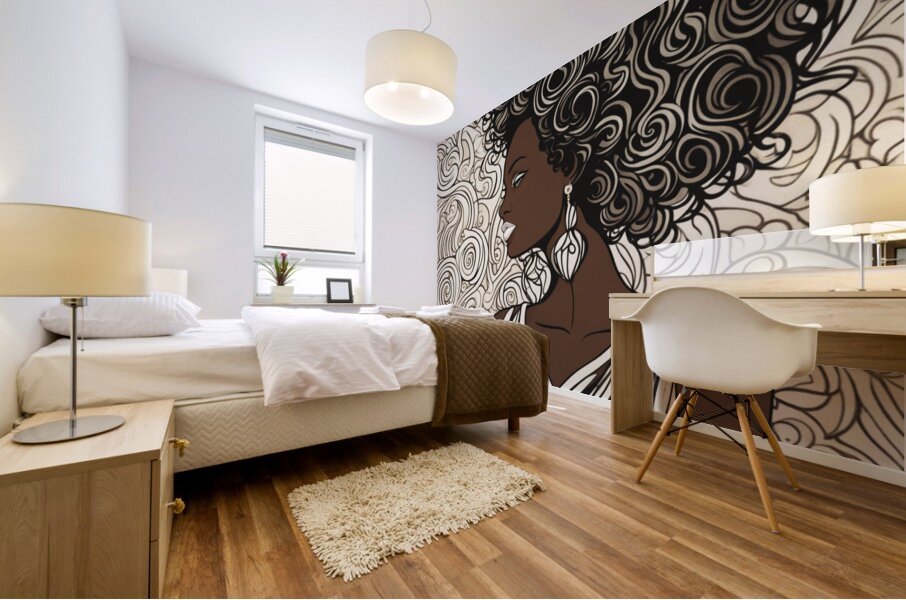 Melanin Magic  63 Mural print