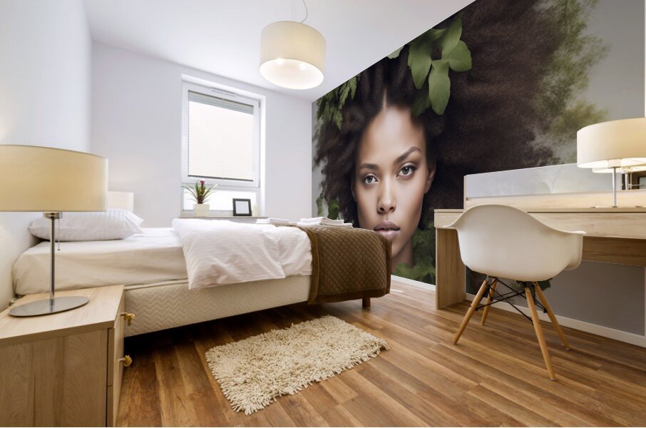 Melanin Magic  1 Mural print