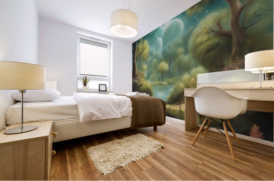 Melanin Magic  5 Mural print