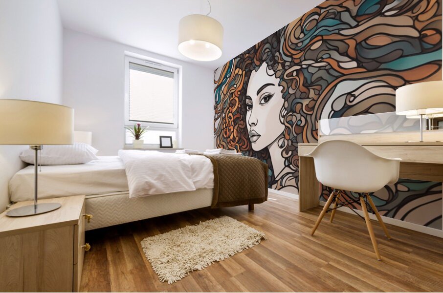 Melanin Magic  15 Mural print