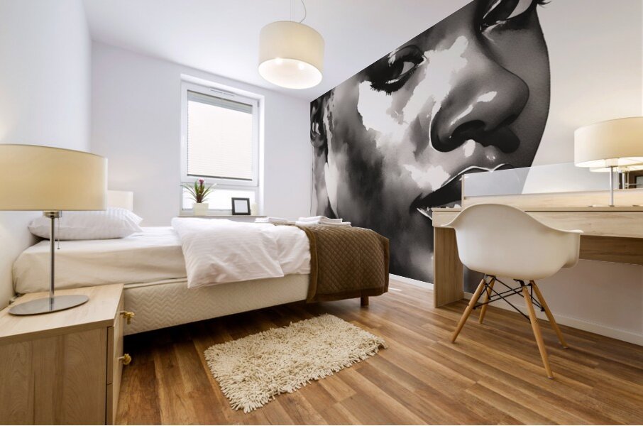 Silhouette of Strength Collection 1 - The Artful Mane 14 Mural print