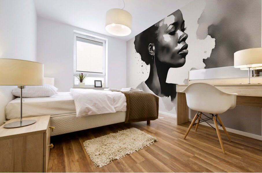 Silhouette of Strength Collection 1 - The Artful Mane 30 Mural print