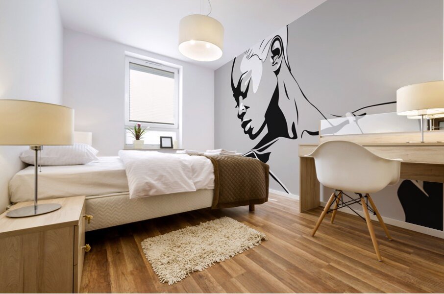 Silhouette of Strength Collection 1 - The Artful Mane 45 Mural print