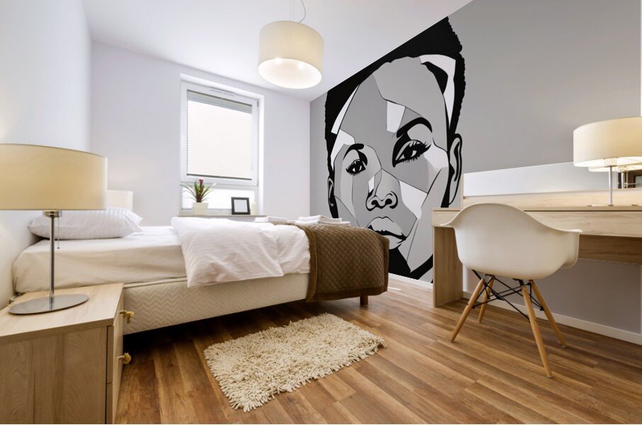 Silhouette of Strength Collection 1 - The Artful Mane 64 Mural print