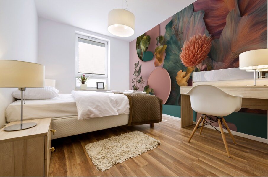 A Touch of Color: Celebrating Hue at The Artful Mane 1 Mural print