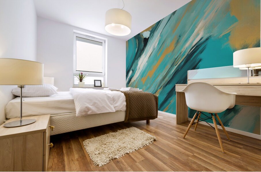 A Touch of Color: Celebrating Hue at The Artful Mane 22 Mural print