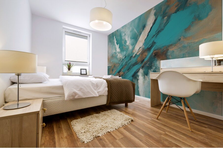 A Touch of Color: Celebrating Hue at The Artful Mane 25 Mural print