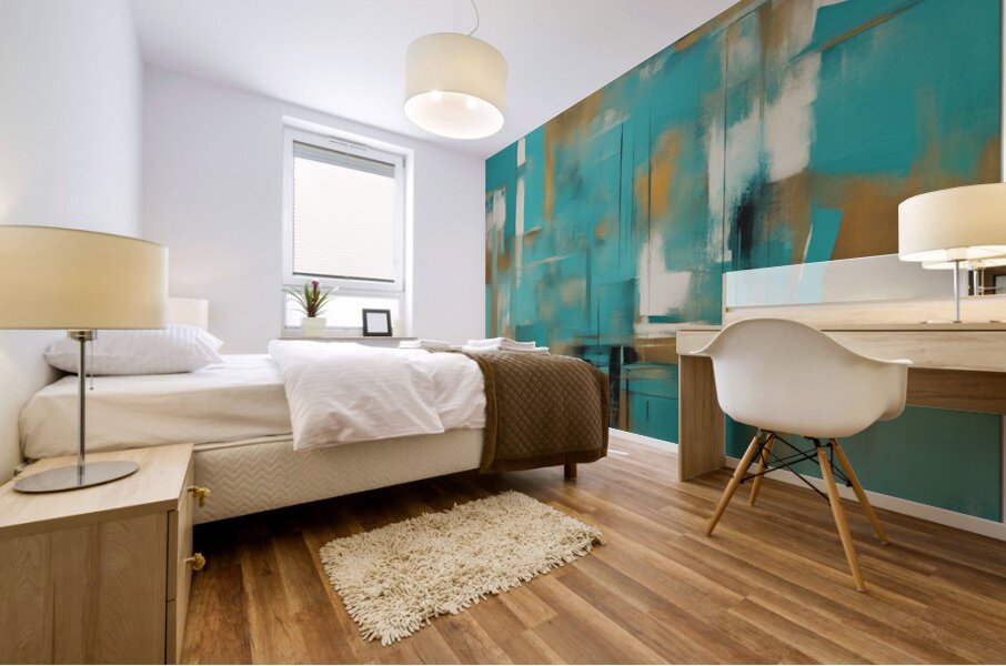 A Touch of Color: Celebrating Hue at The Artful Mane 27 Mural print