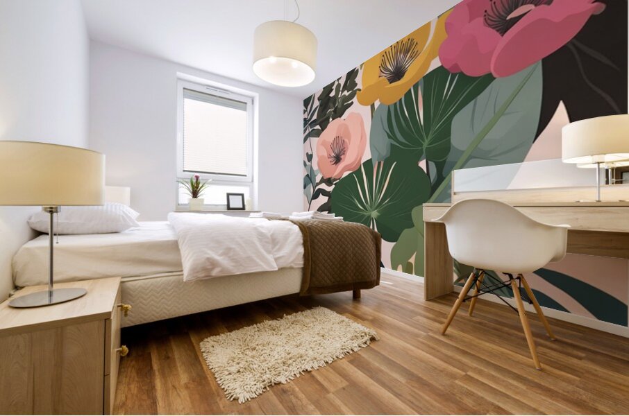 A Touch of Color: Celebrating Hue at The Artful Mane 42 Mural print