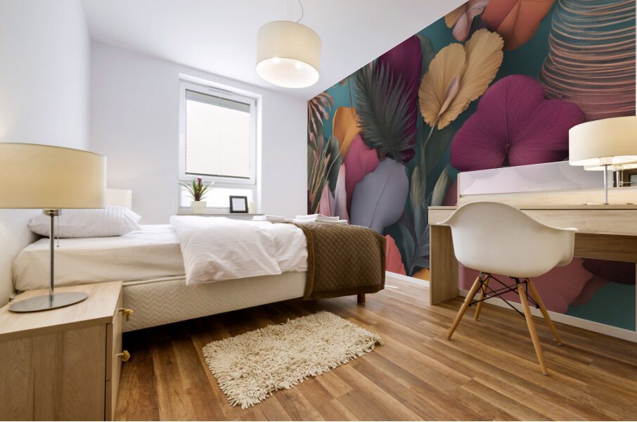 A Touch of Color: Celebrating Hue at The Artful Mane 46 Mural print