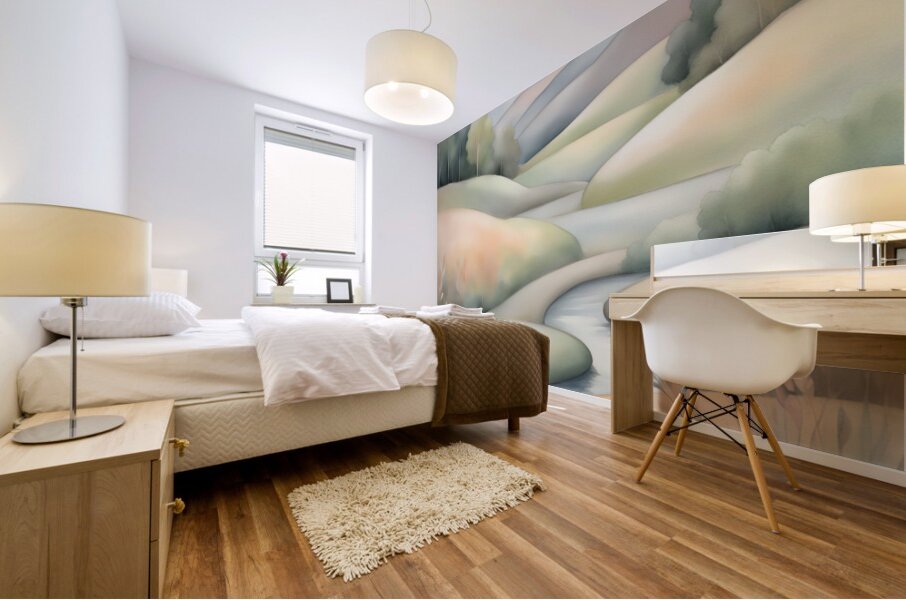 A Touch of Color 2: Celebrating Hue at The Artful Mane 1 Mural print