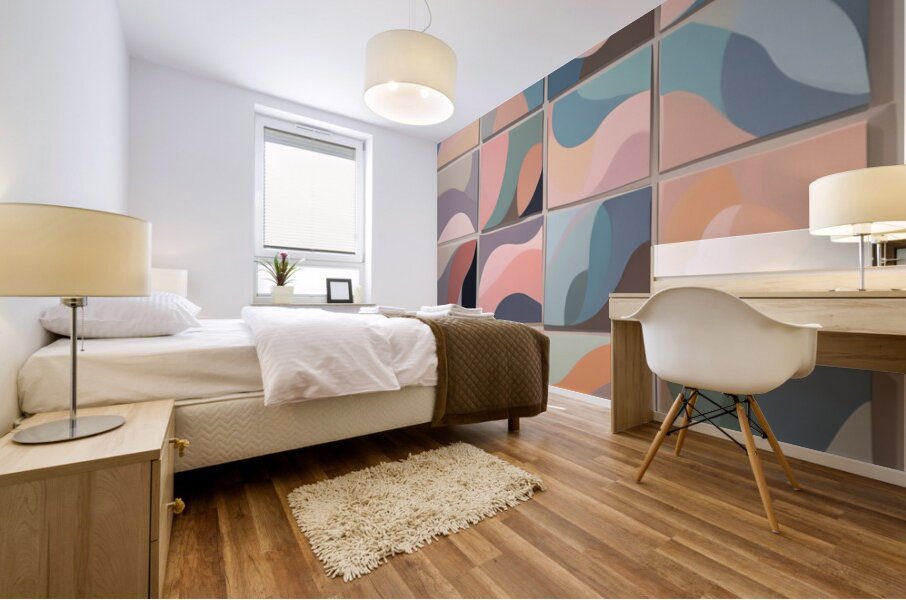 A Touch of Color 2: Celebrating Hue at The Artful Mane 14 Mural print