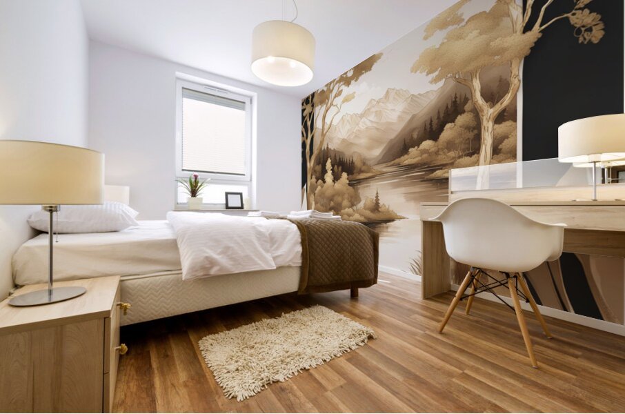 A Touch of Color 2: Celebrating Hue at The Artful Mane 46 Mural print