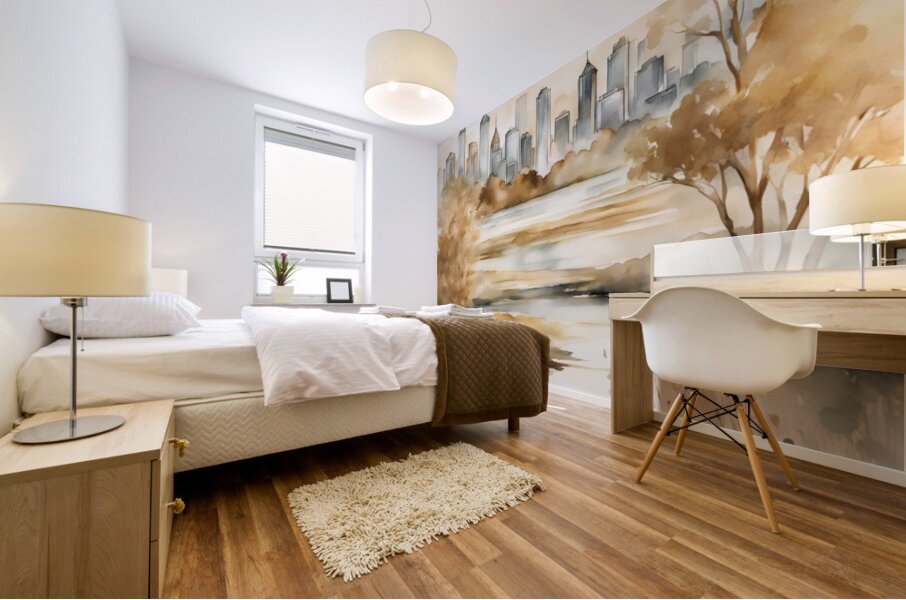 A Touch of Color 2: Celebrating Hue at The Artful Mane 50 Mural print