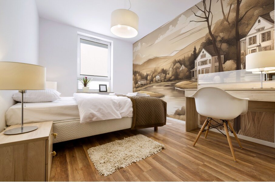 A Touch of Color 2: Celebrating Hue at The Artful Mane 63 Mural print