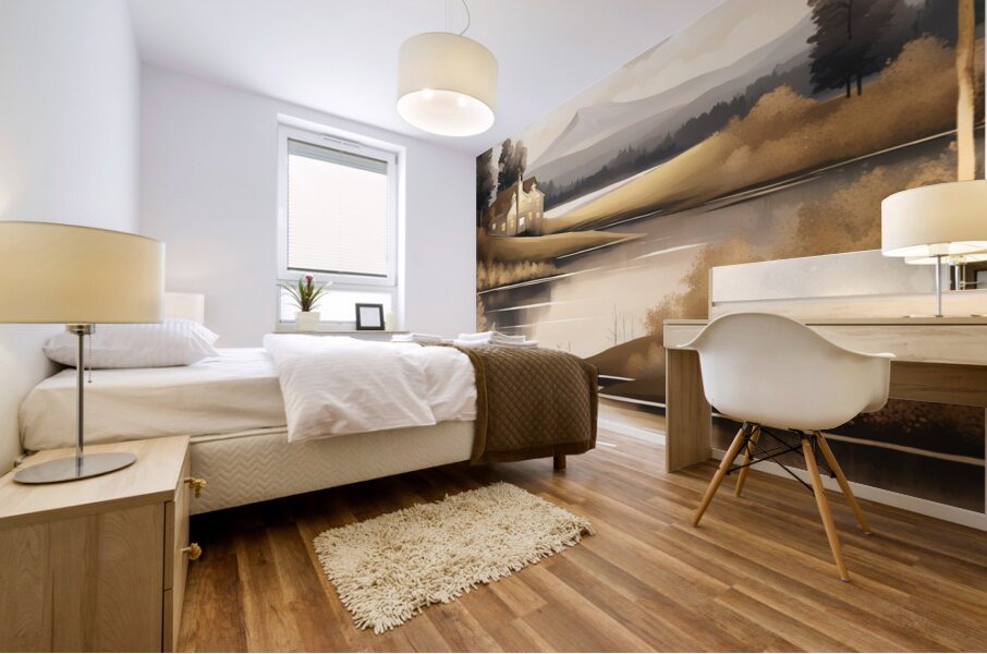 A Touch of Color 2: Celebrating Hue at The Artful Mane 67 Mural print