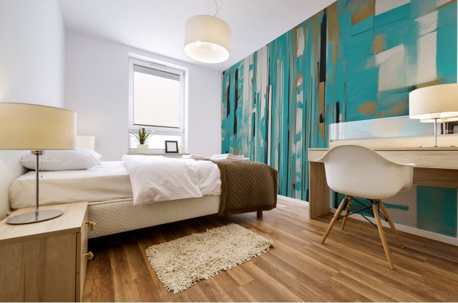 A Touch of Color 2: Celebrating Hue at The Artful Mane 72 Mural print