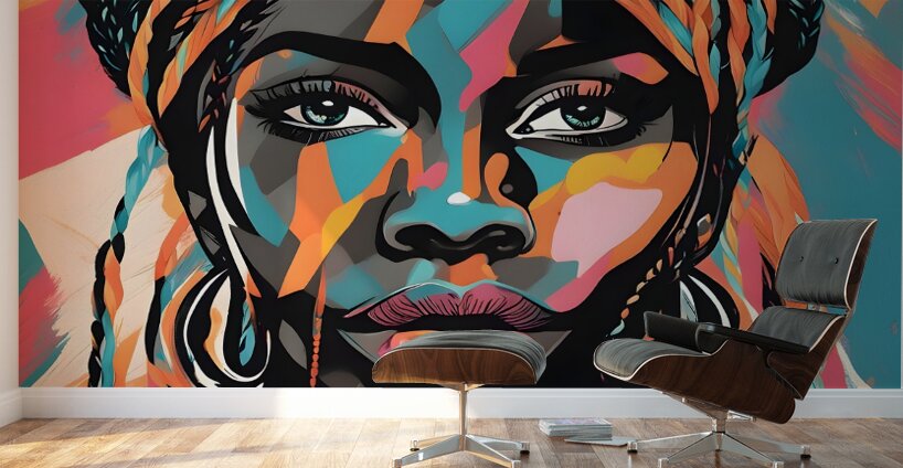 Chromatic Empress 1 Wall Murals