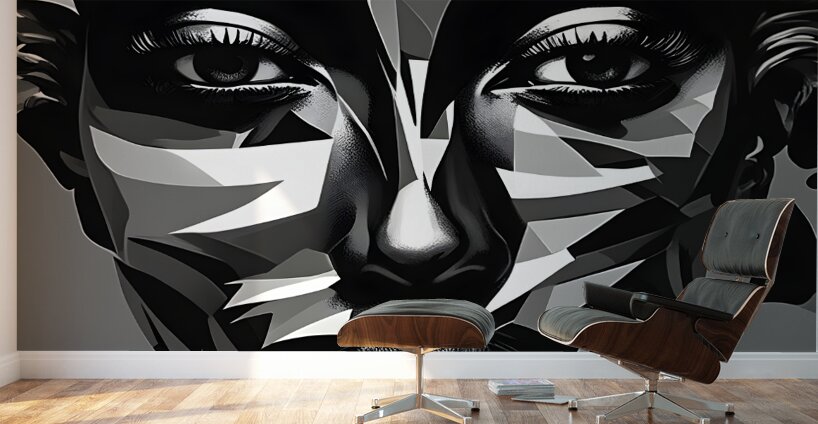Fractured Strength 2 Wall Murals