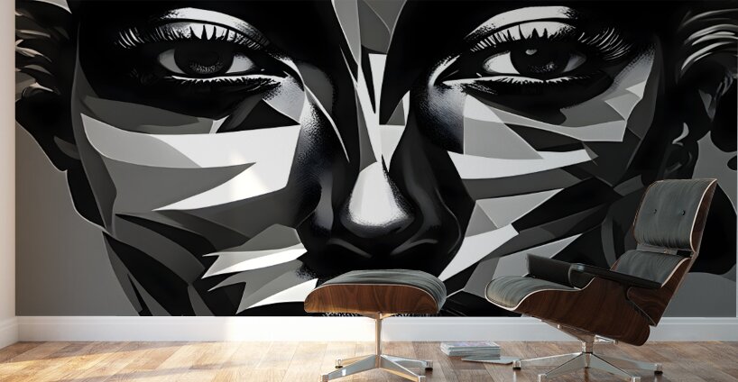 Fractured Strength 3 Wall Murals